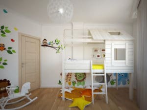 Childrens Room sleeping area